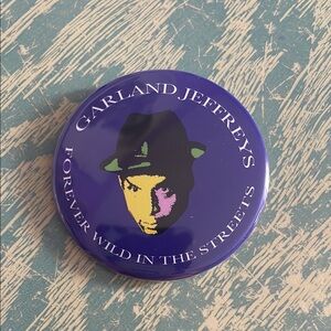 Garland Jeffreys Forever Wild in The Streets Pin